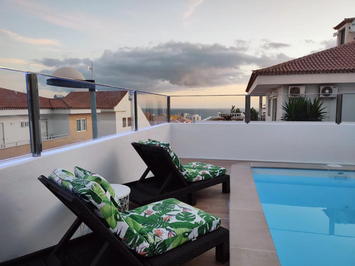 Fantástica Villa reformada con piscina privada Costa Adeje  Esterno foto